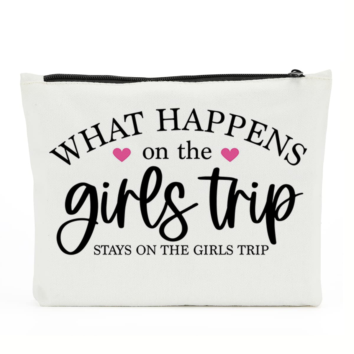 Weekend Gift, Travel Makeup Bag for Graduation Gift, Sister Trip Gift for Best Friends Bestie Gift, Cosmetic Bags Friendship Gift Christmas Birthday Gift Pouch Organizer With Zipper Multi-Function