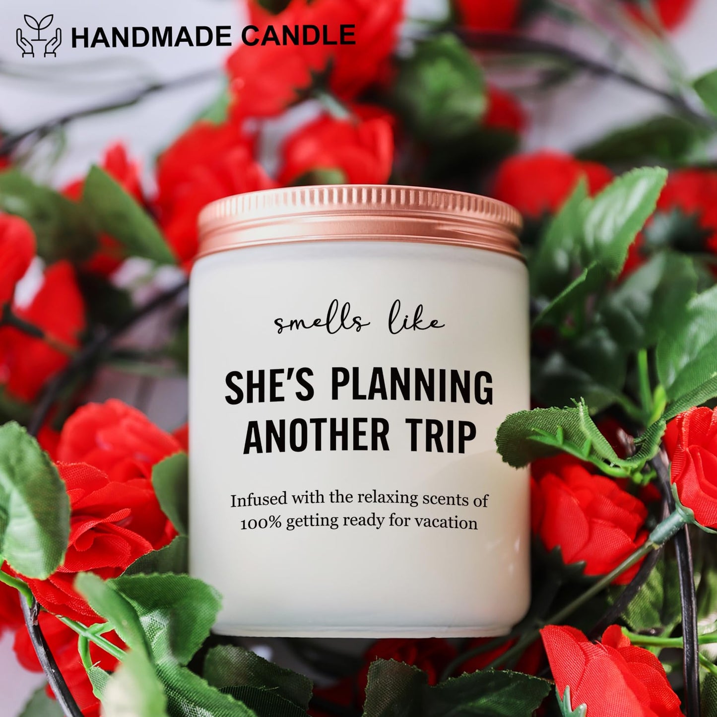 Travel Gifts for Women, Best Gifts for People Who Travel - Unique Gift for Like Travel Women Essentials - Gifts for International Traveler Planner Vacation Candle