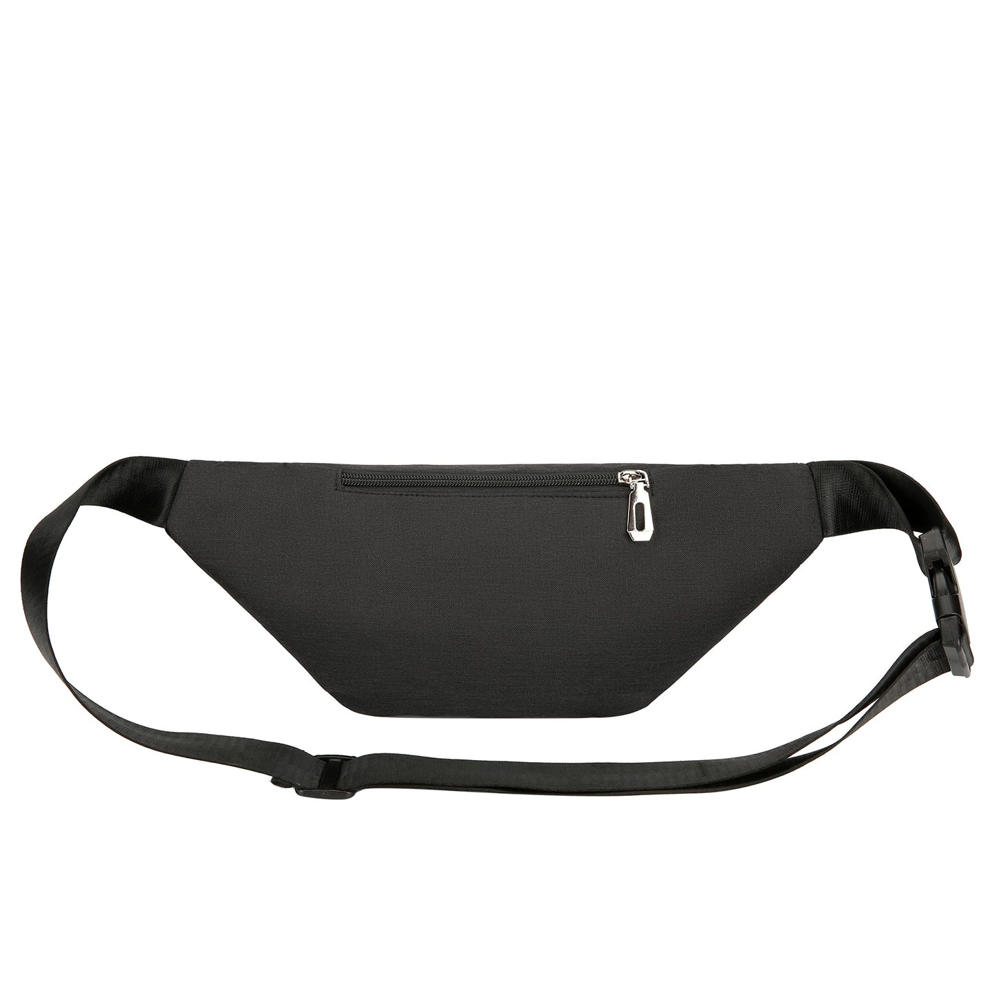 Fanny Pack for Men & Women, Fashion Waterproof Waist Packs with Adjustable Belt, Casual Bag Bum Bags for Travel Sports Running. (02-Black)