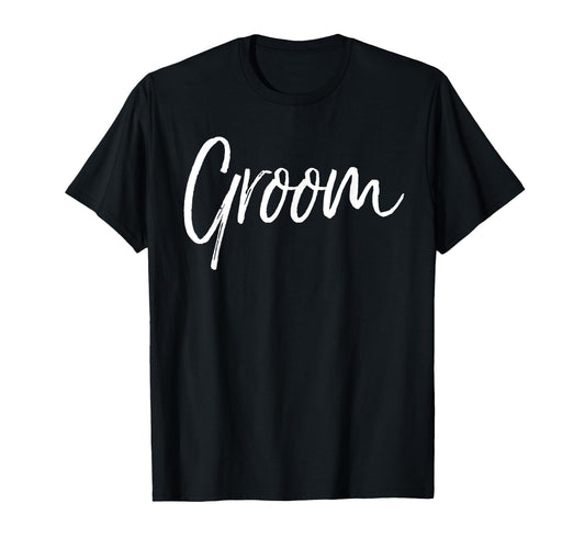 Matching Getting Ready Bride & Groom Wedding Gifts Groom T-Shirt