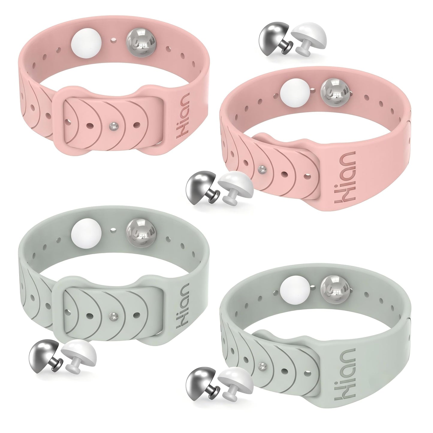 Motion Sickness Bracelets Wristband Sea Sickness for Adult Kids & Pregnant Women, Acupressure Anti Nausea Wristbands for Car Sea Air Cruise Travel Sickness, Relief Motion/Morning Sickness --2Pairs