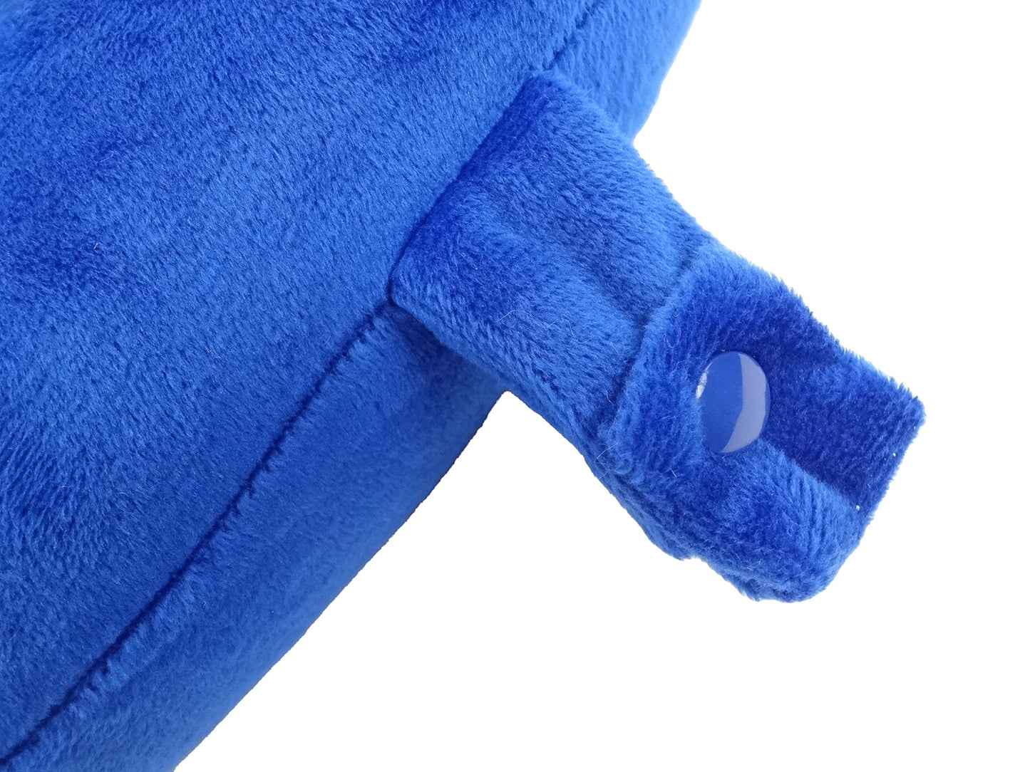 Wolf Essentials Kids Cozy Soft Microfiber Neck Pillow, Compact, Perfect for Plane or Car Travel, Blue